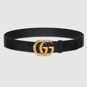 Gucci GG Marmot Wide Belt